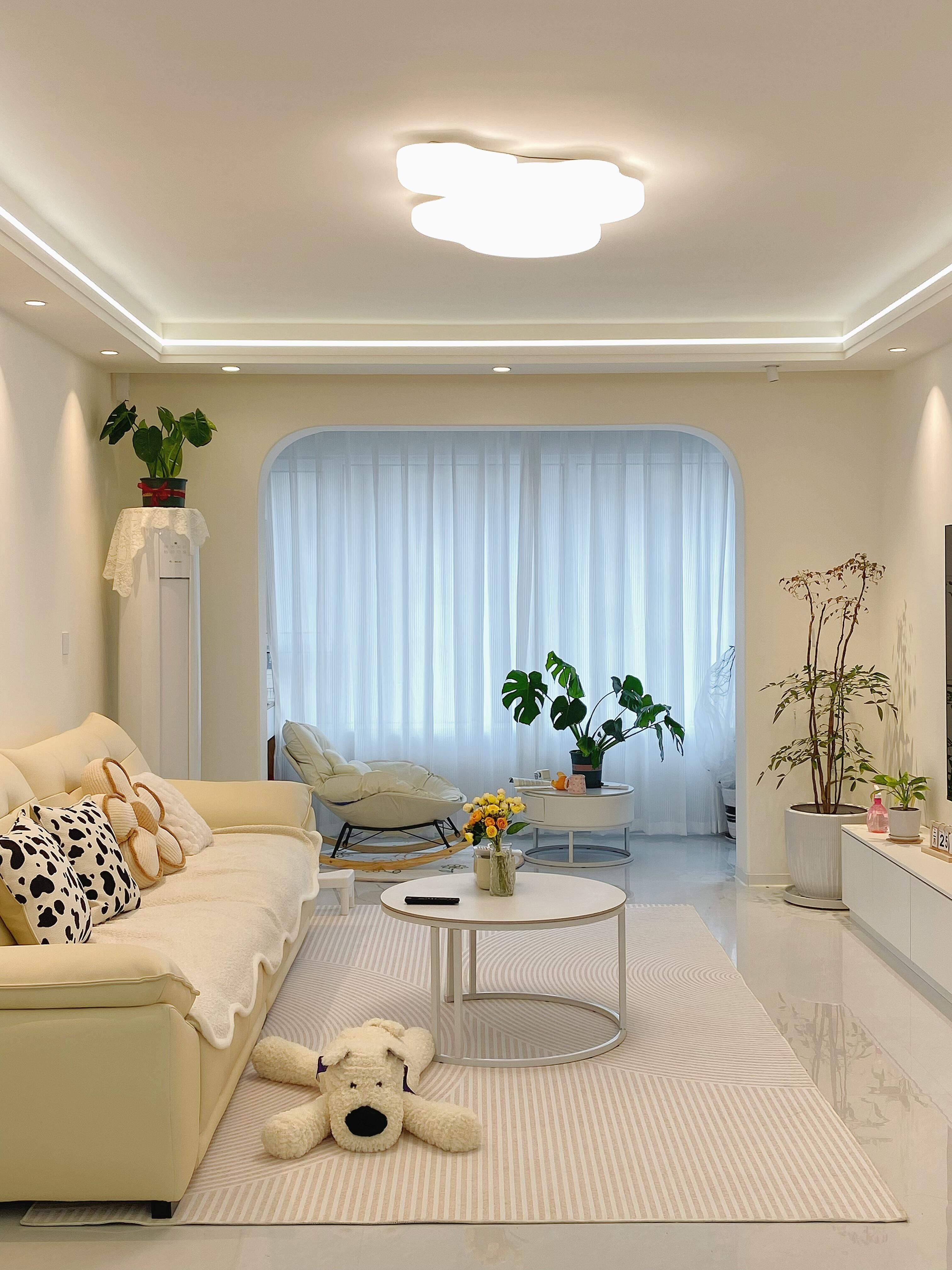 110平现代风格，简单的搭配，也可以提升装修的整体效果