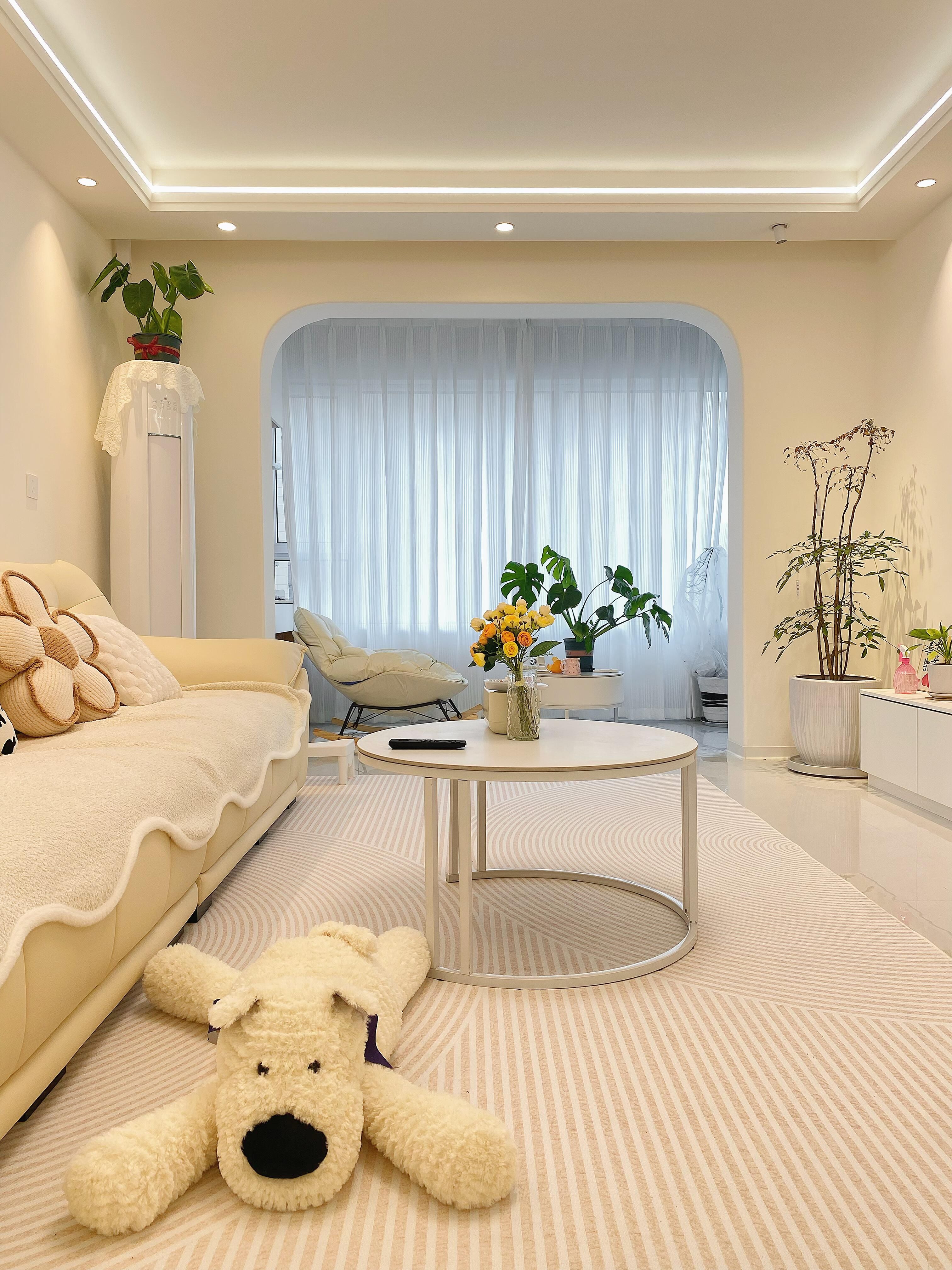 110平现代风格，简单的搭配，也可以提升装修的整体效果