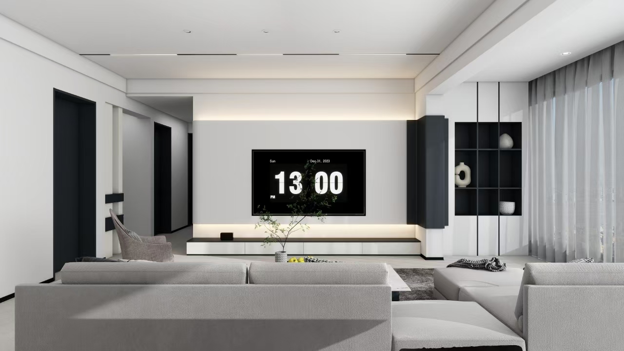 中集国际180  极简黑白灰，简约的奢华