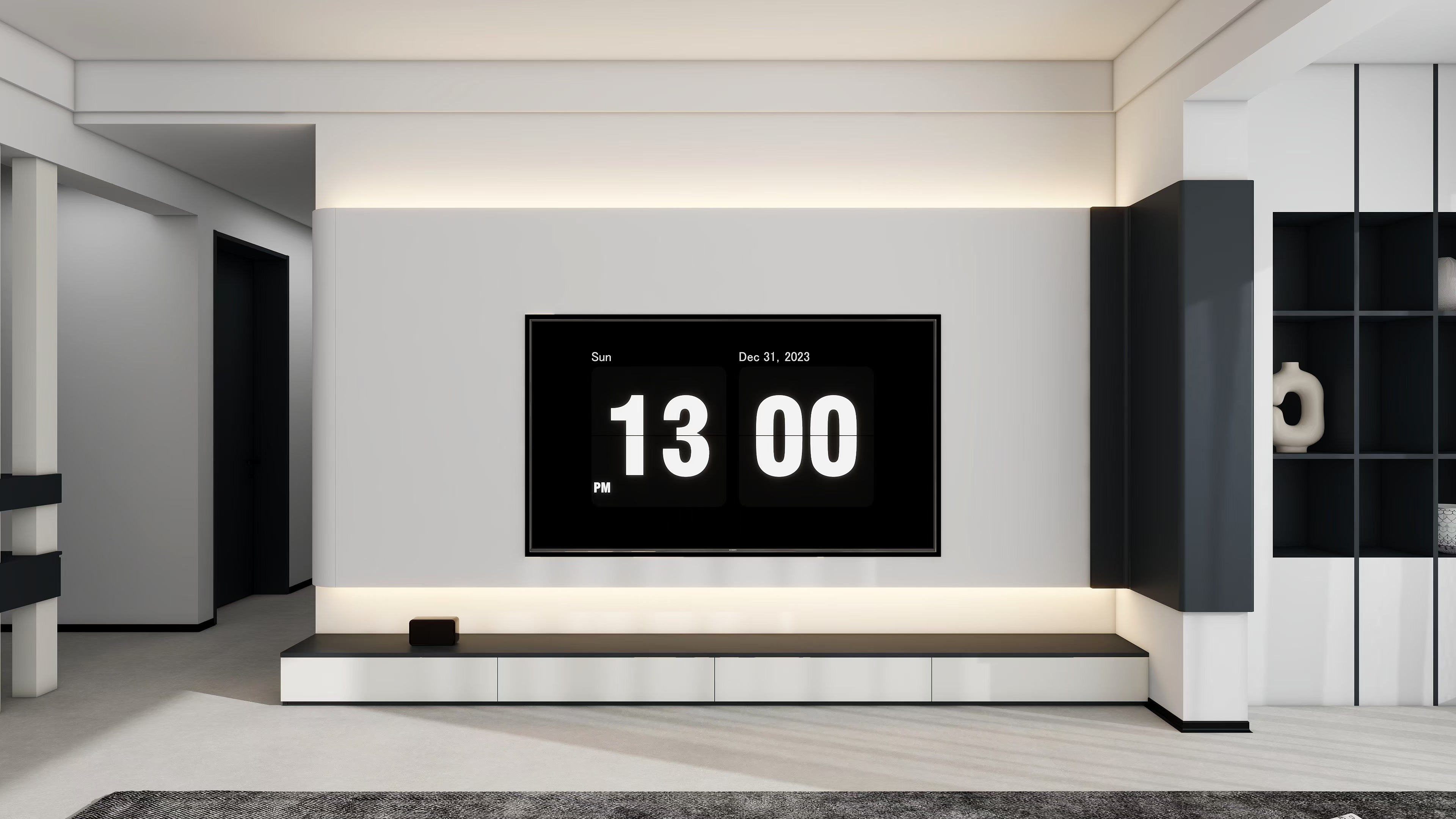 中集国际180  极简黑白灰，简约的奢华