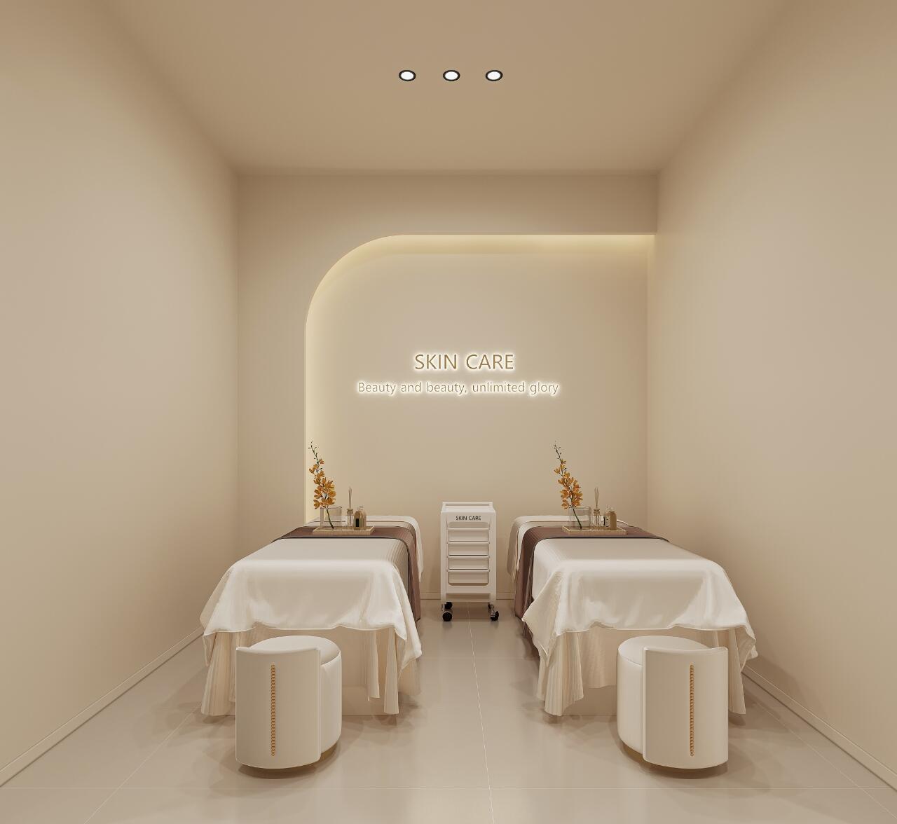 200平美容院装修