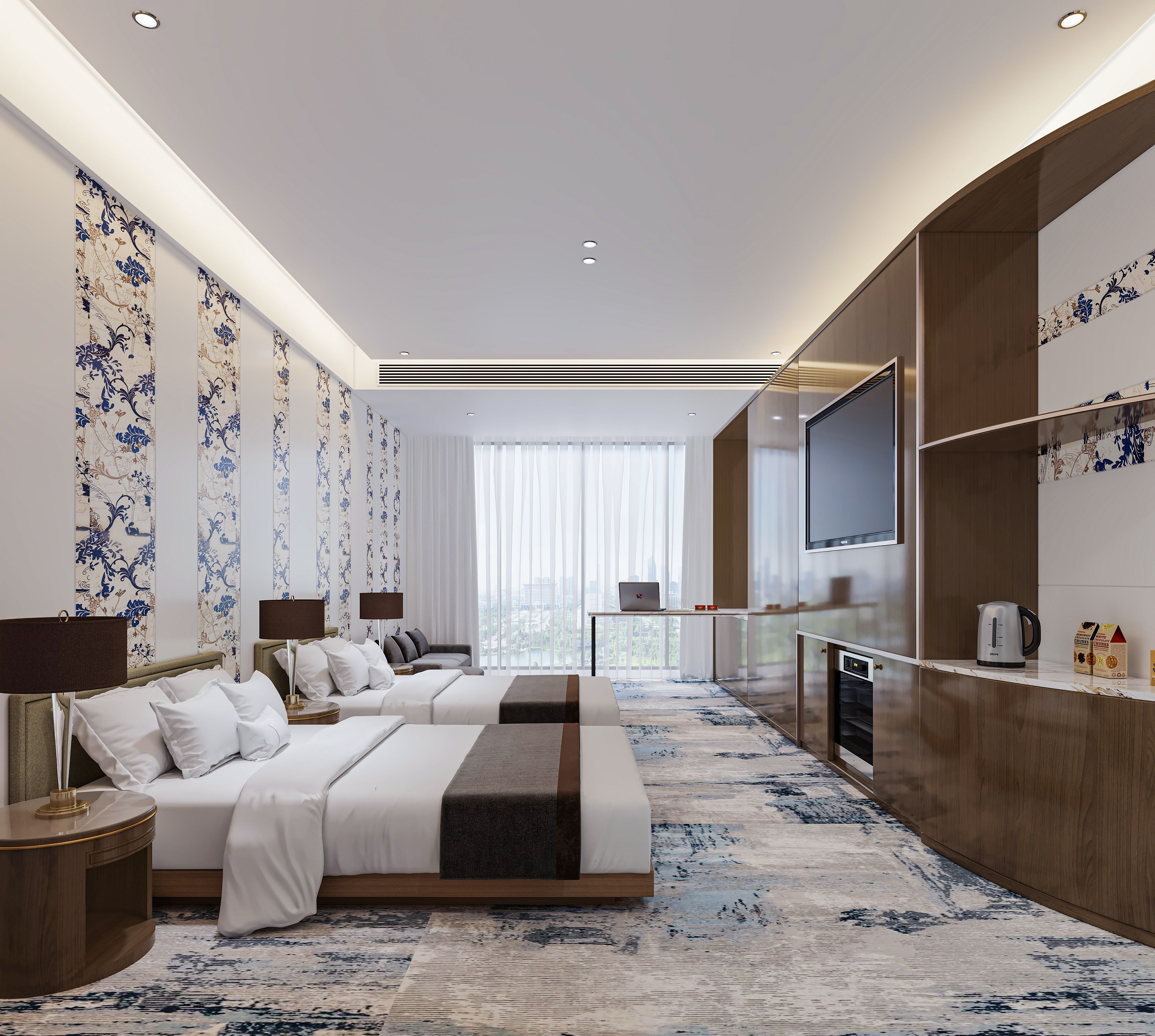 2000平酒店装修案例分享