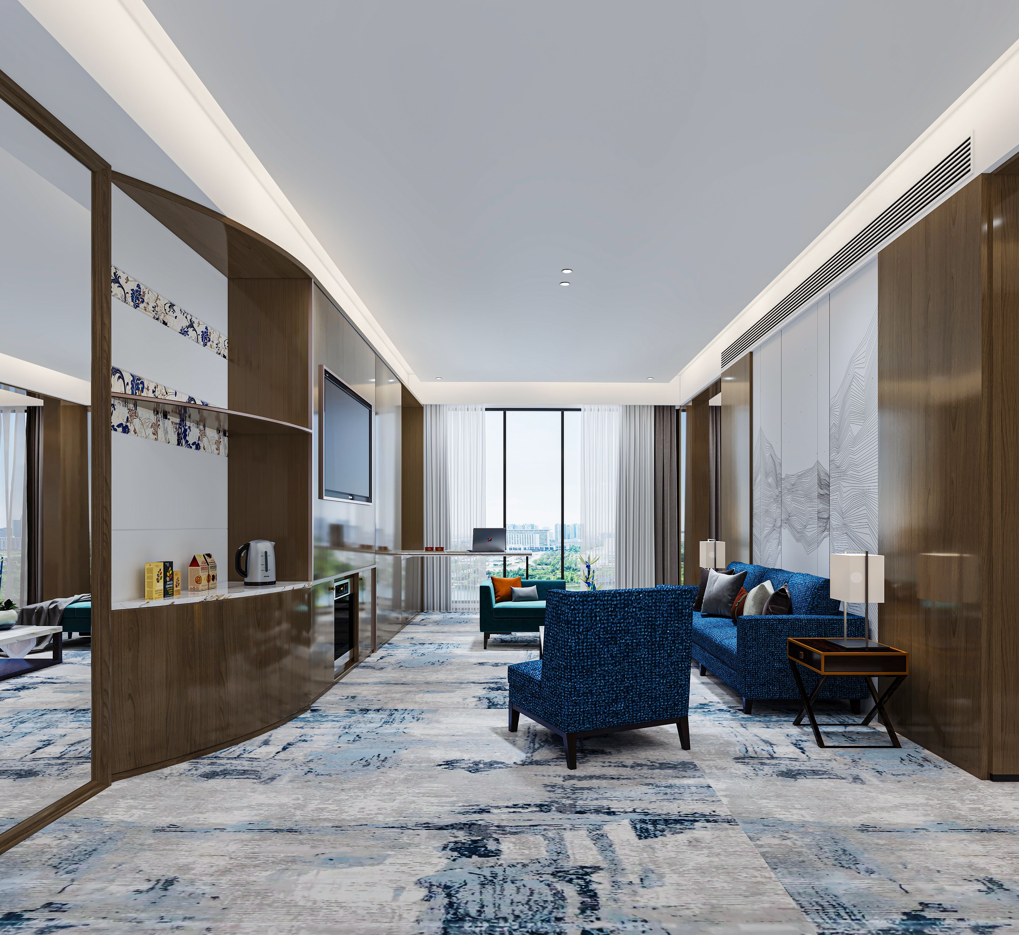 2000平酒店装修案例分享