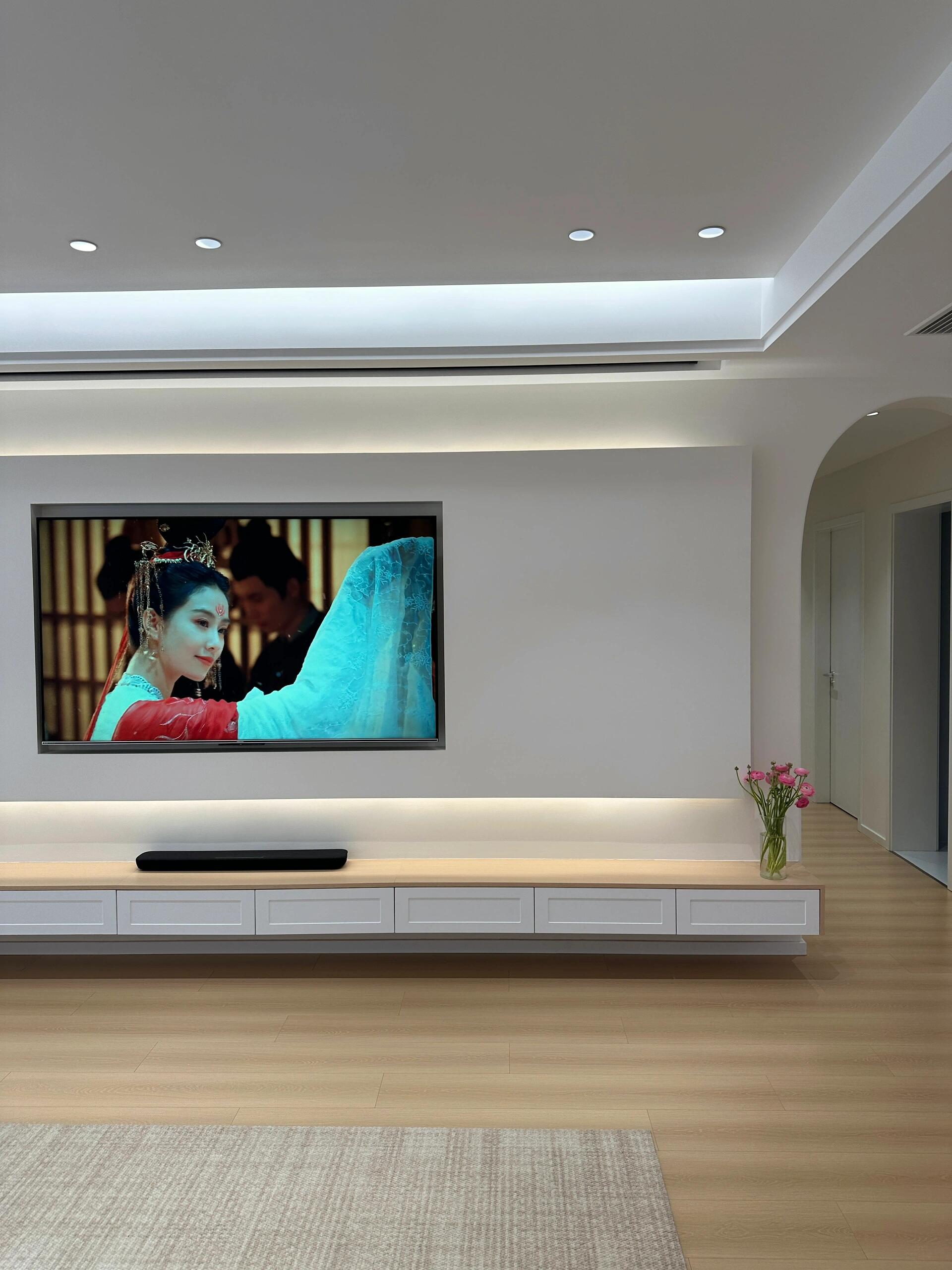 97平旧房改造极简奶油风落地！！！