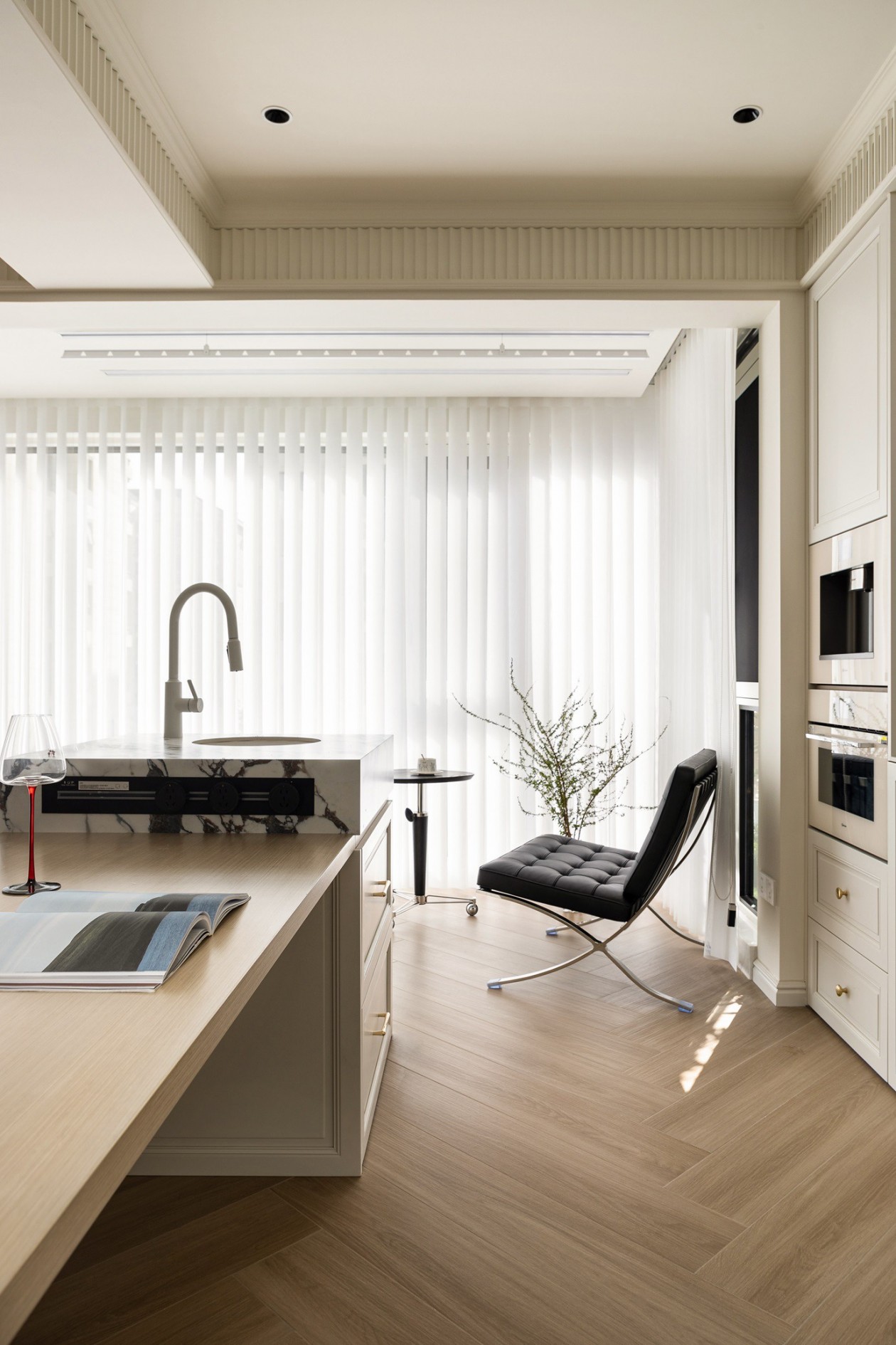 128㎡法式轻奢风，浪漫织梦，静谧之享