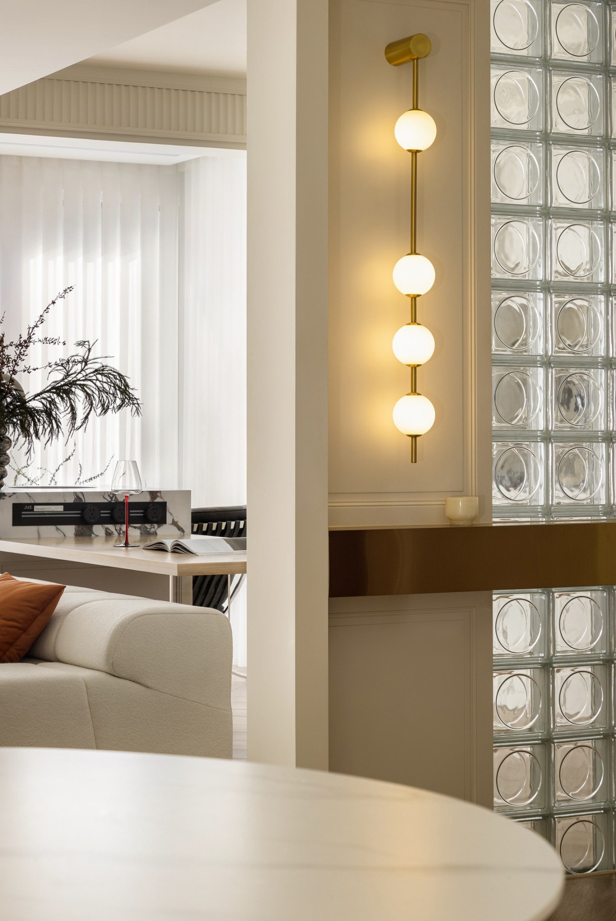 128㎡法式轻奢风，浪漫织梦，静谧之享