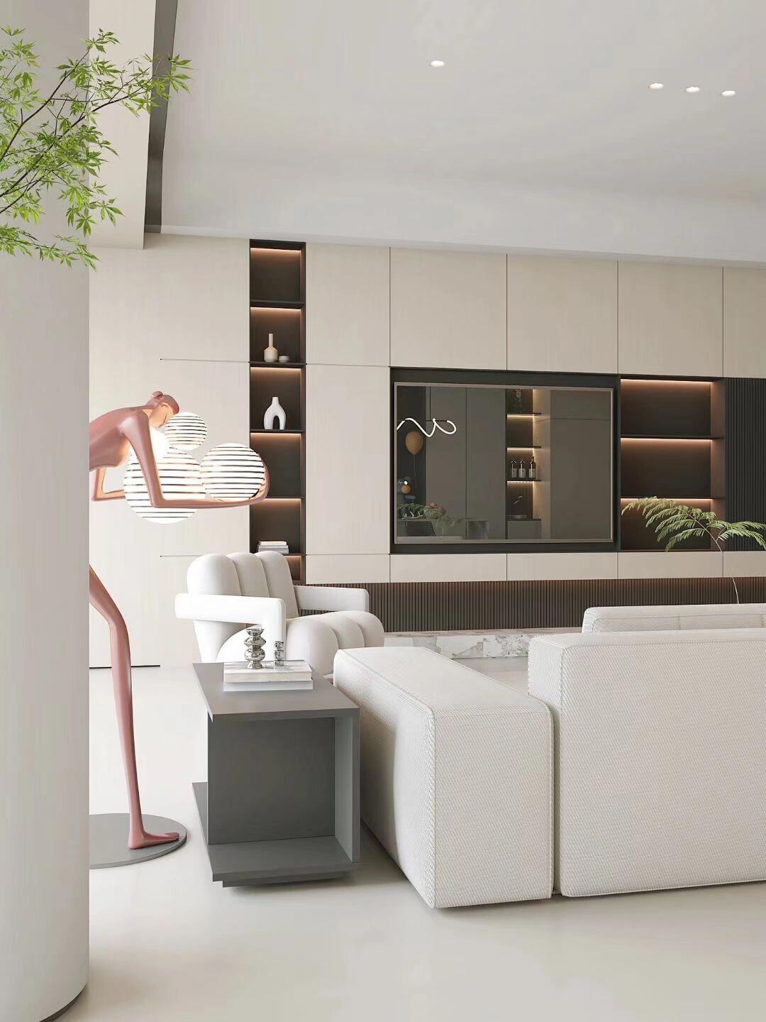 127平简约风格，简净的低饱和色系，诠释结构与色彩之美！