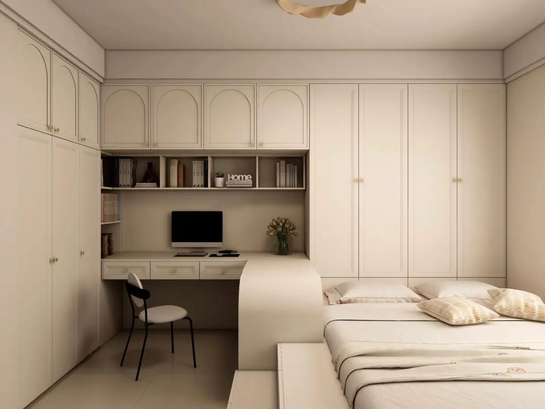 110平现代奶油风｜生活的理想就是为了理想的生活！