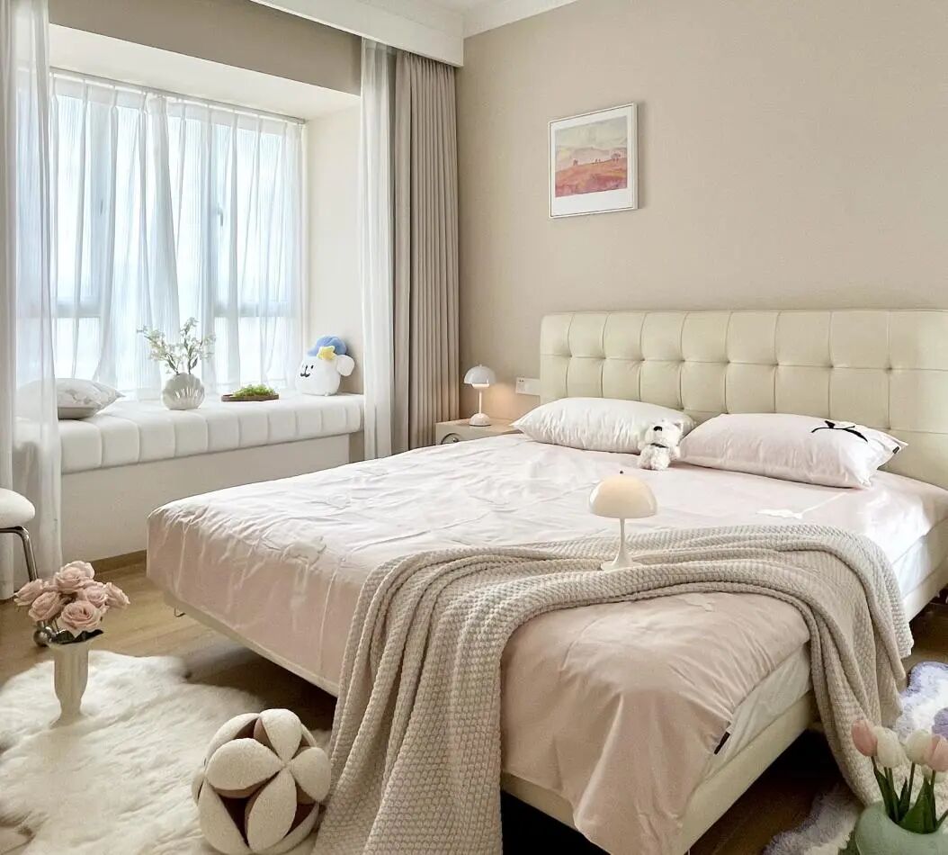 奶油风｜轻甜不腻的家居美学，这才是理想的松弛感！