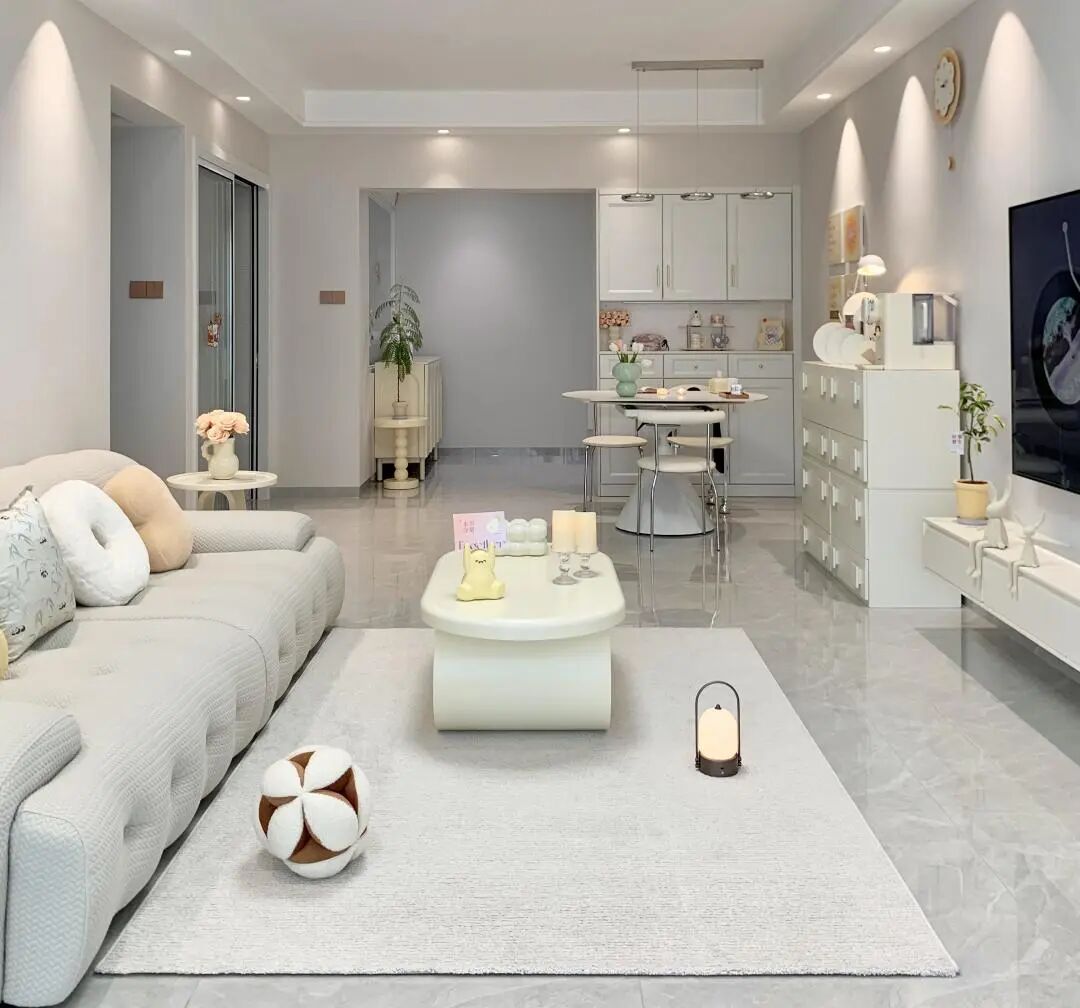 奶油风｜轻甜不腻的家居美学，这才是理想的松弛感！