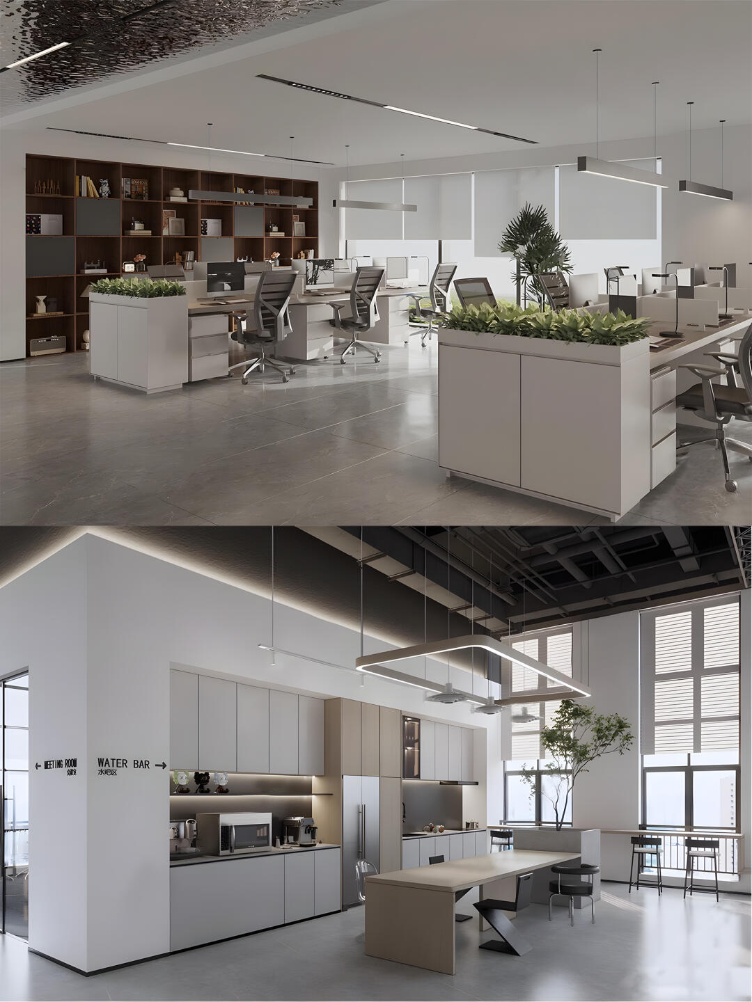 1000平办公室装修