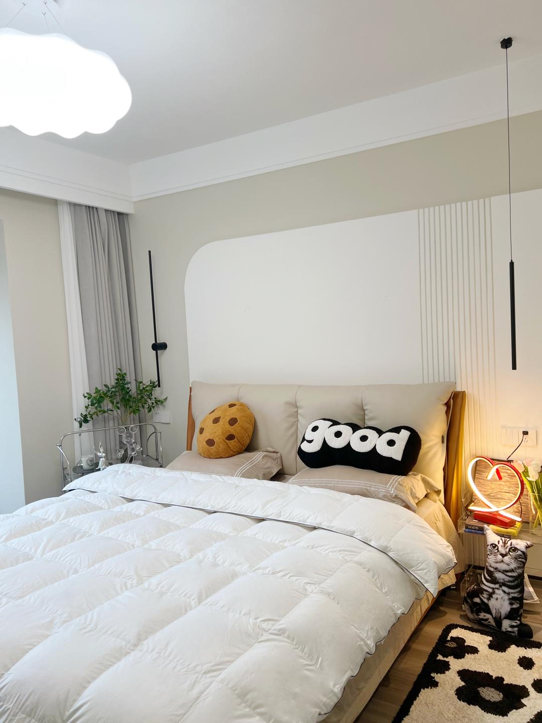 110㎡黑白灰现代风格