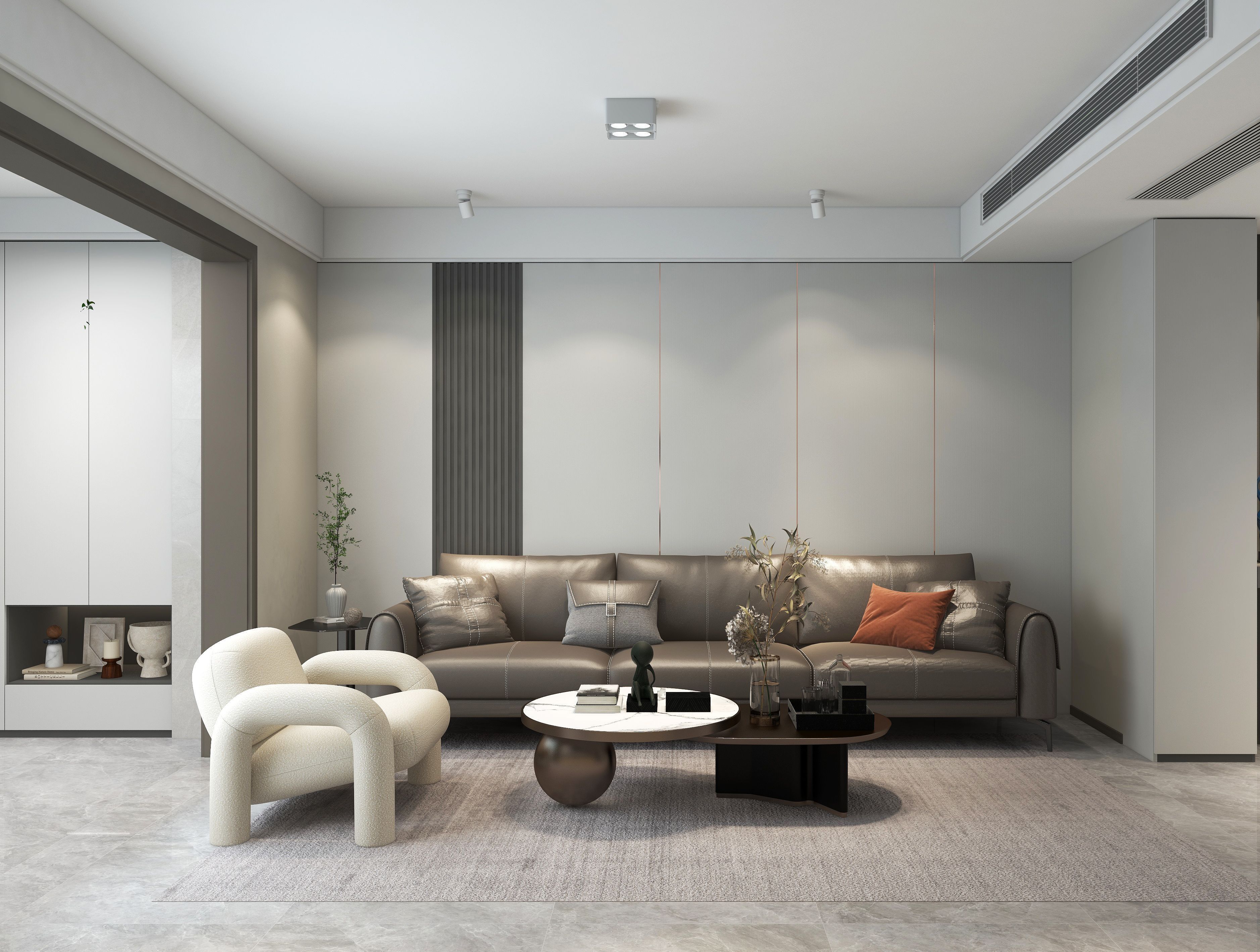 127平现代简约风格，温馨舒适的小家