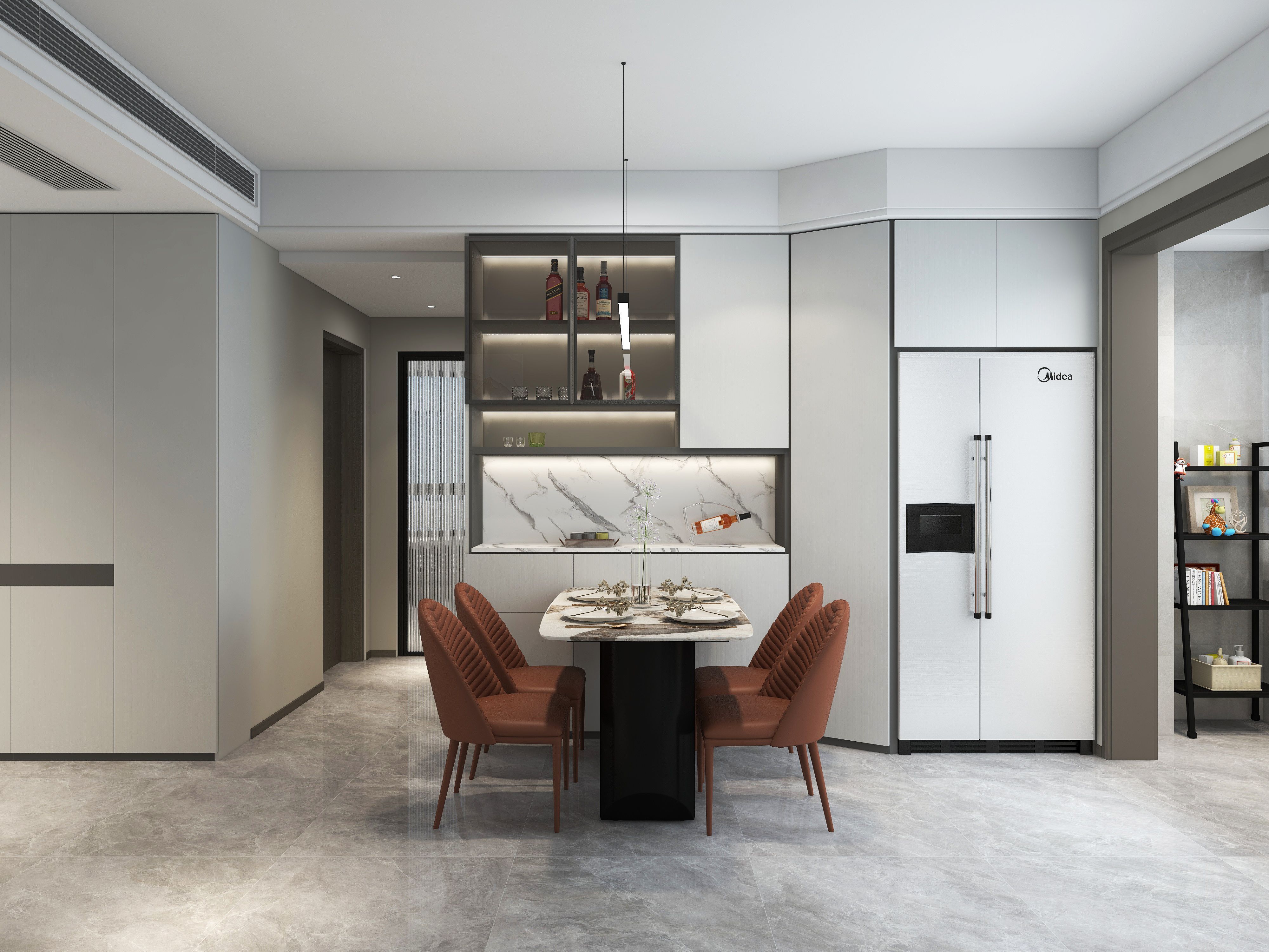 127平现代简约风格，温馨舒适的小家