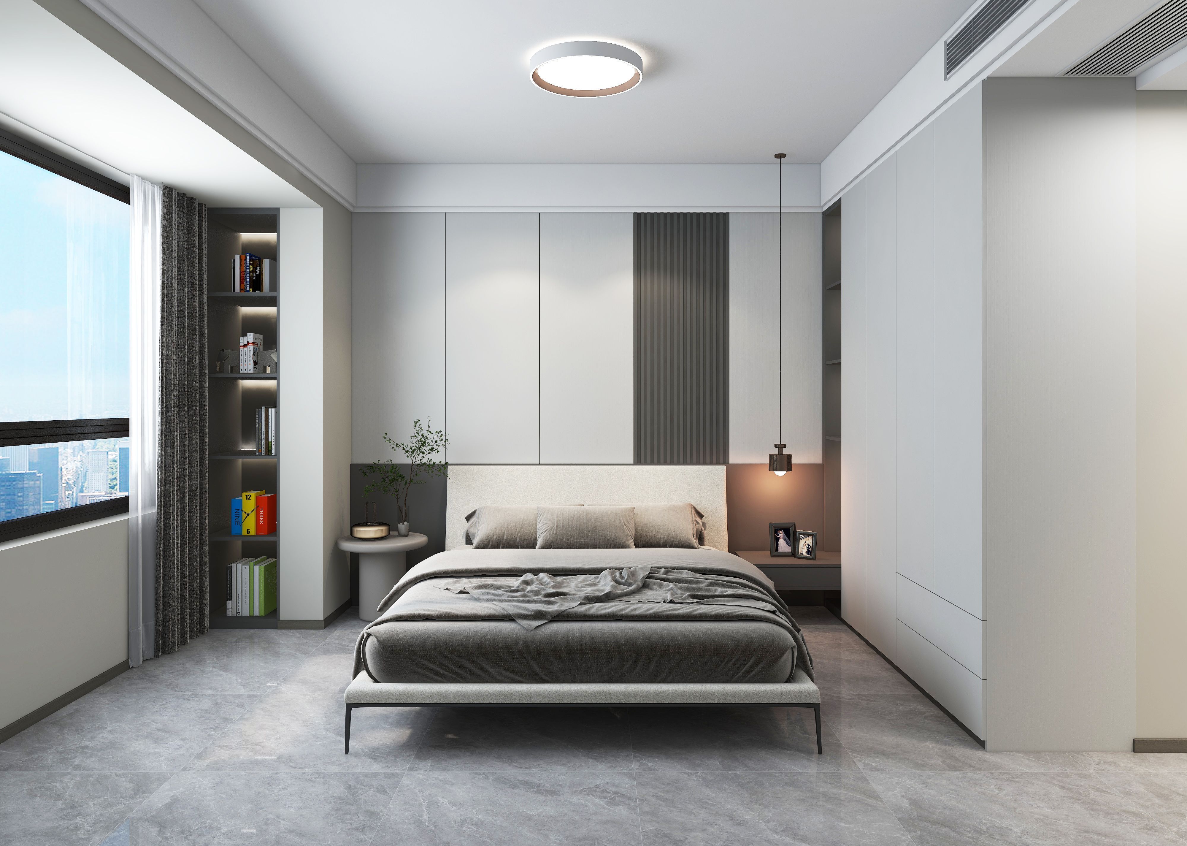 127平现代简约风格，温馨舒适的小家