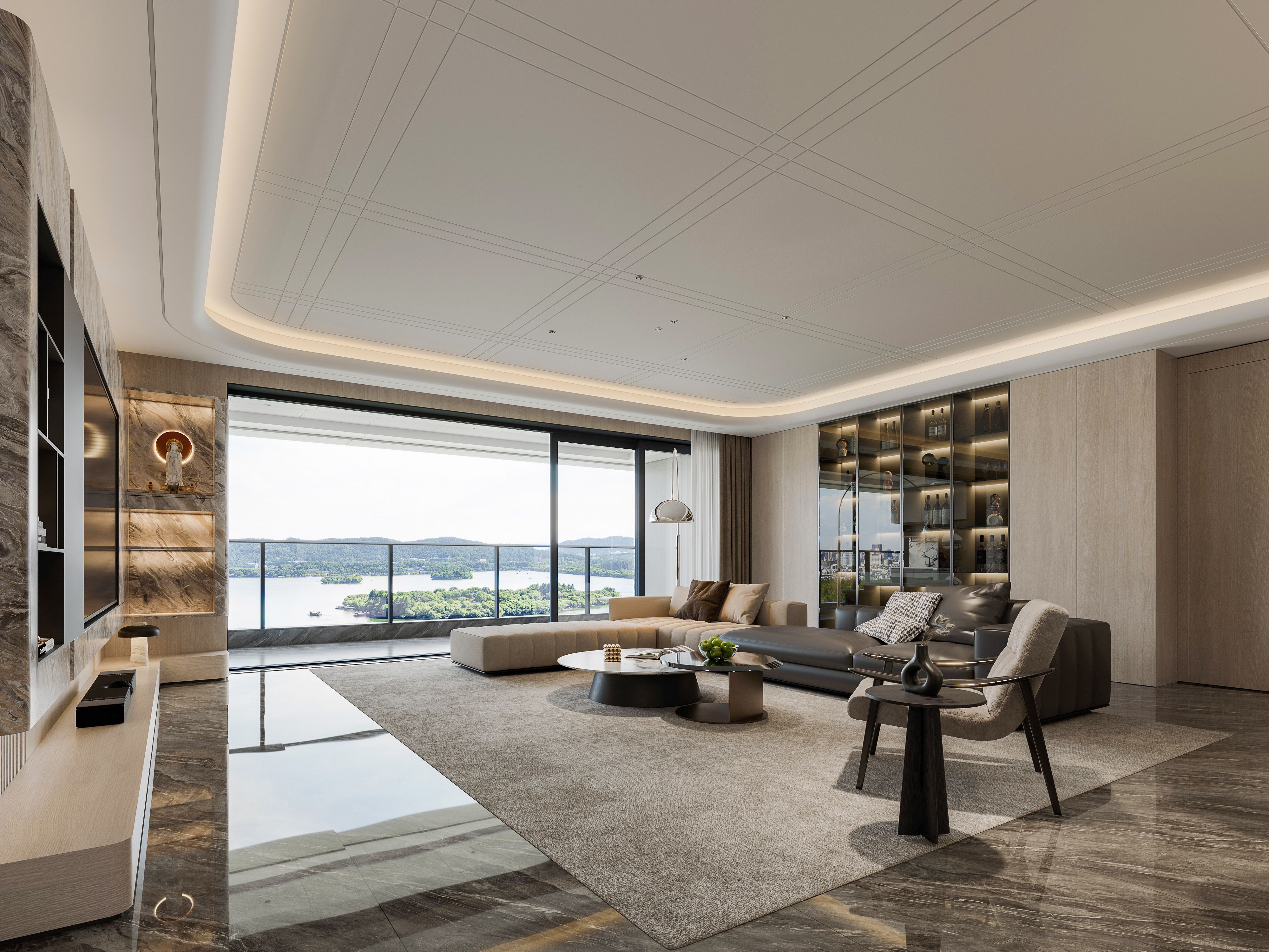 保利湖光月色 180m&sup2;