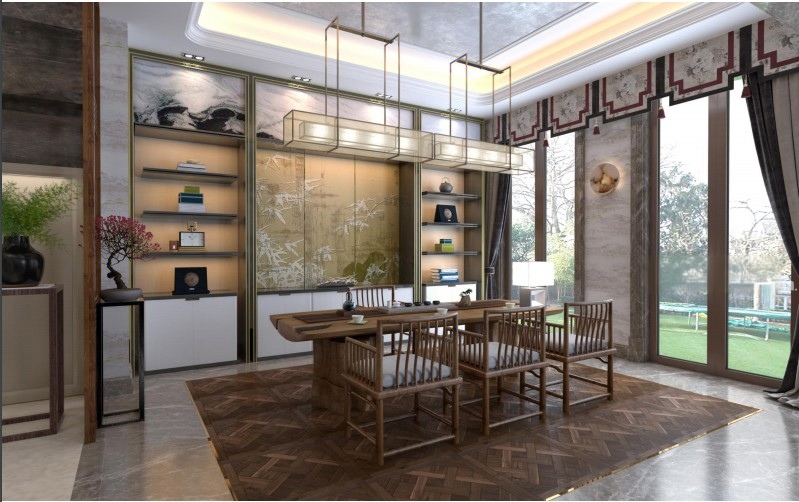 别墅800平，欧式经典宋式美学风格