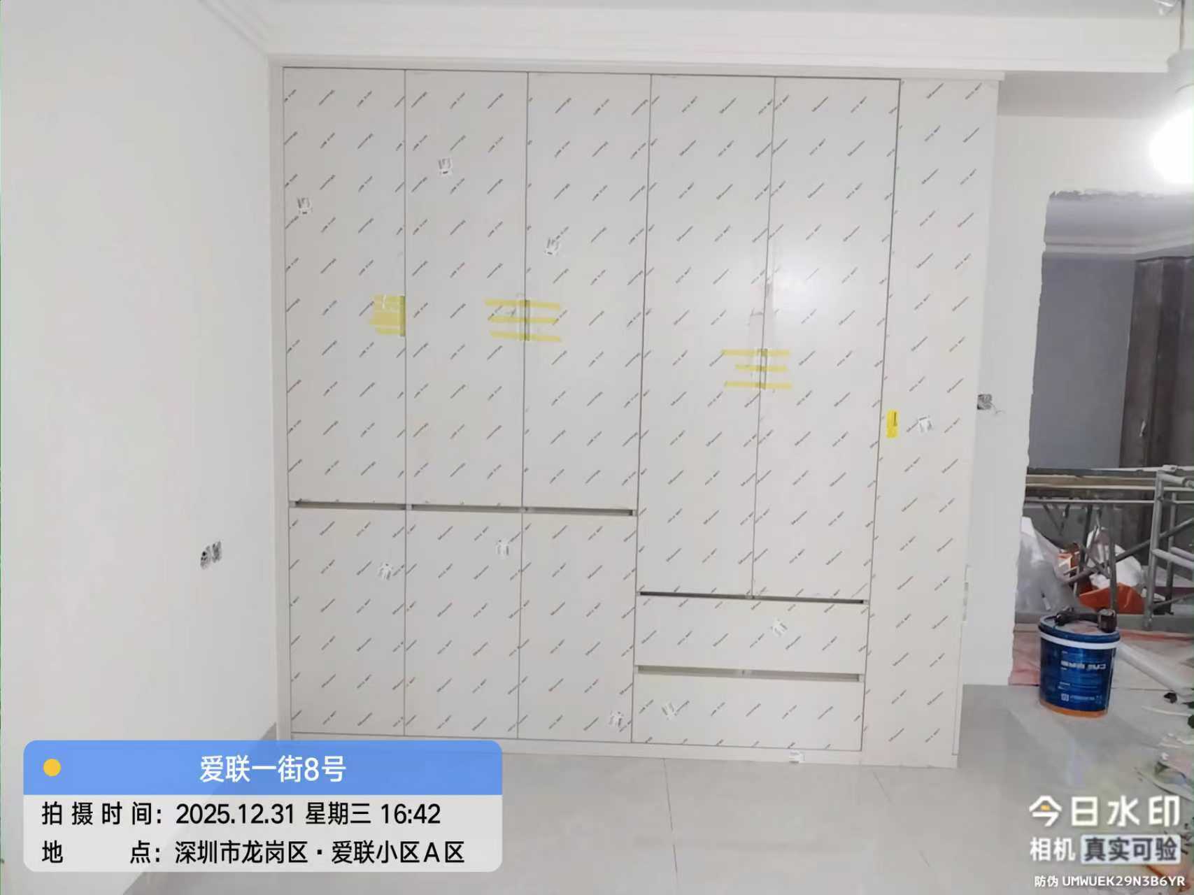 深圳龙岗爱联装修  整装 旧改翻新 简约 奶油风 高档