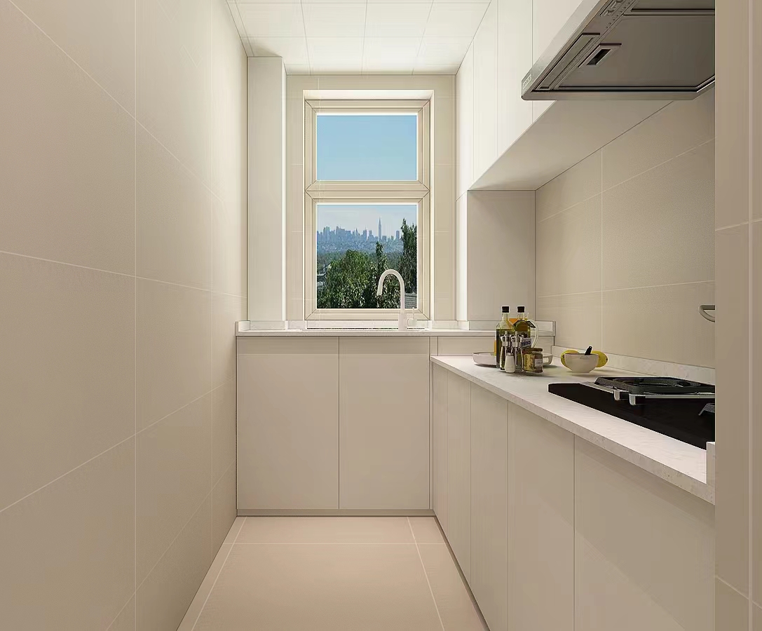120平现代奶油风